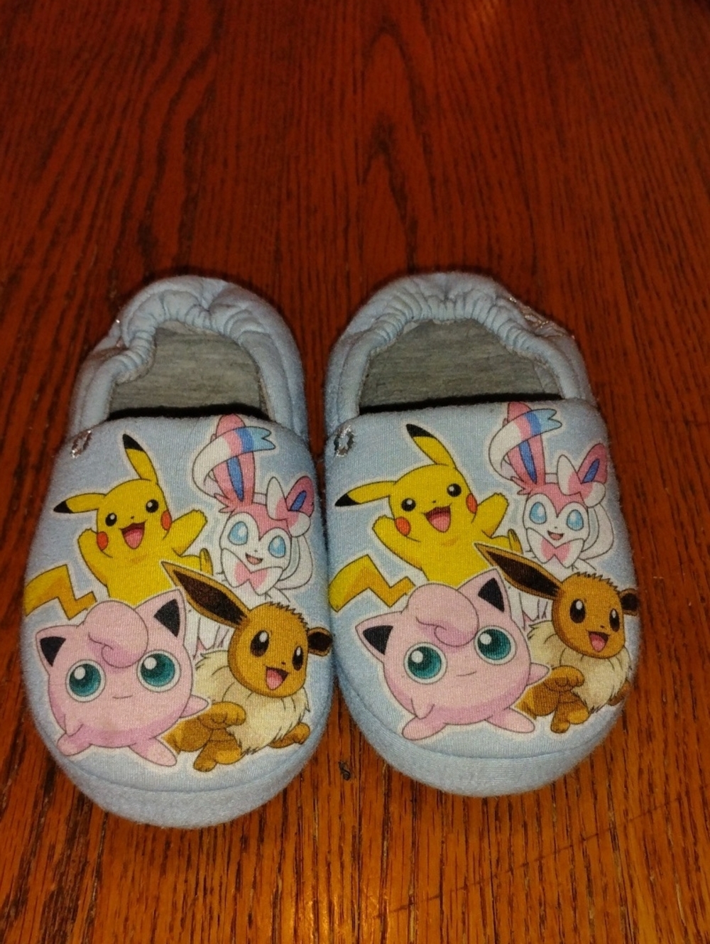 Pokemon Slippers Size 13 Kids